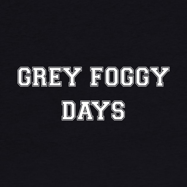 Grey Foggy Days II || Newfoundland and Labrador Clothing & Shirts by SaltWaterOre